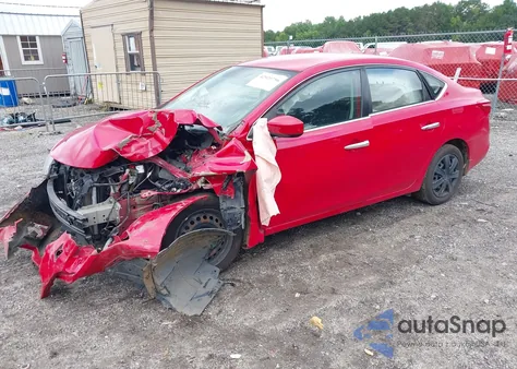 2017 Nissan Sentra Sv z USA, uszkodzony, nr VIN 3N1AB7AP7HL722098